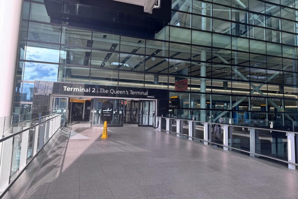 Heathrow Terminal 2 Pick-up Point